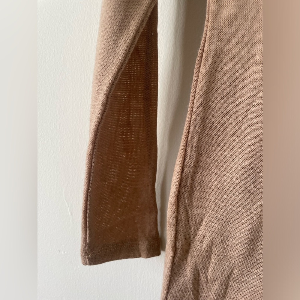 NWT ASTR the label bodycon cutout dress nude basic long sleeve cocktail - Picture 10 of 12